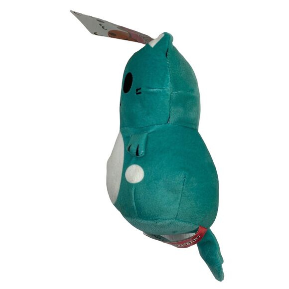 KLEPTOCAT *NEW* Teal Green Papu Plush Patio Cat Good Stuff Stuffed Animal Small - Picture 4 of 9